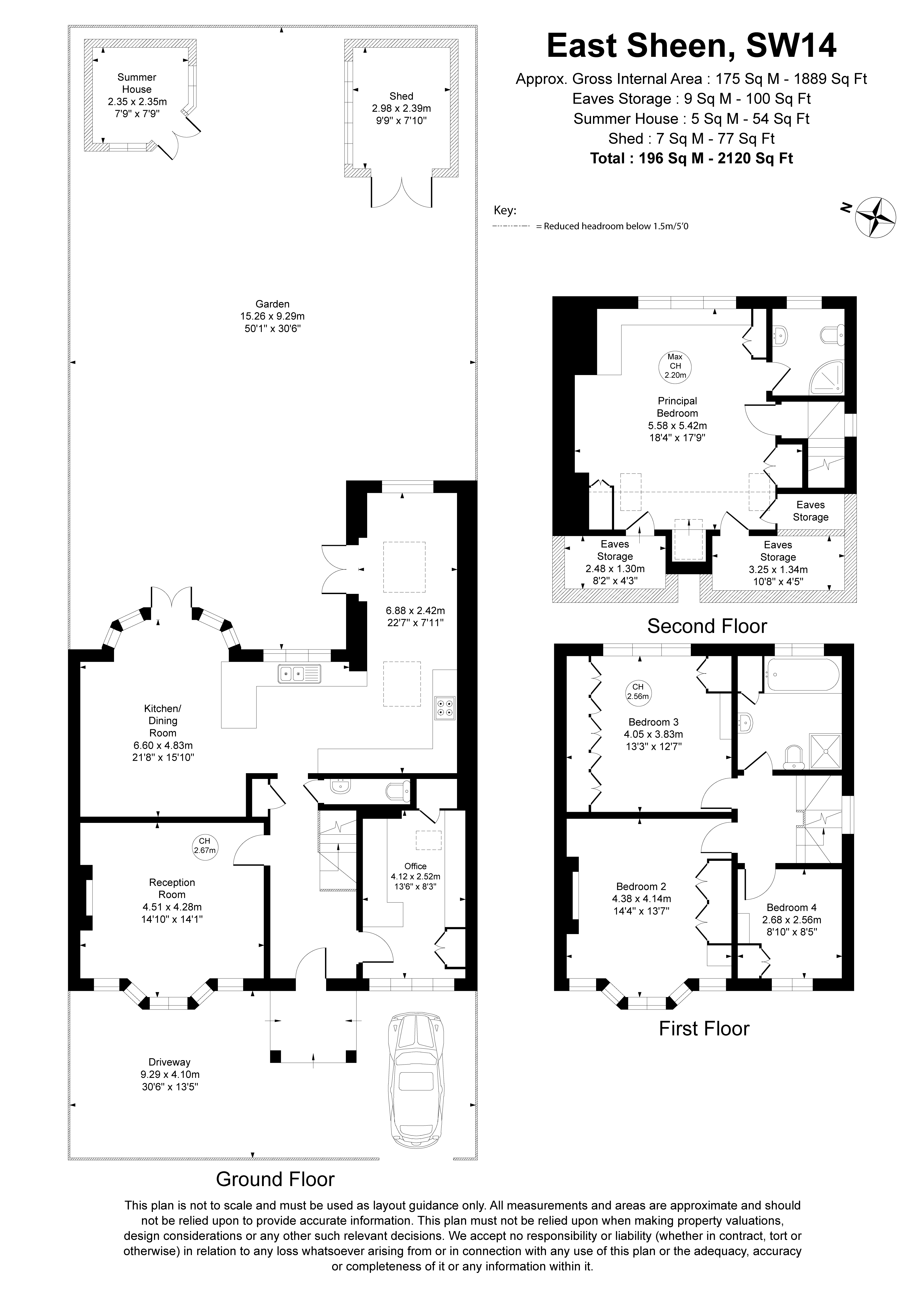 9, Wayside, East Sheen floorplan