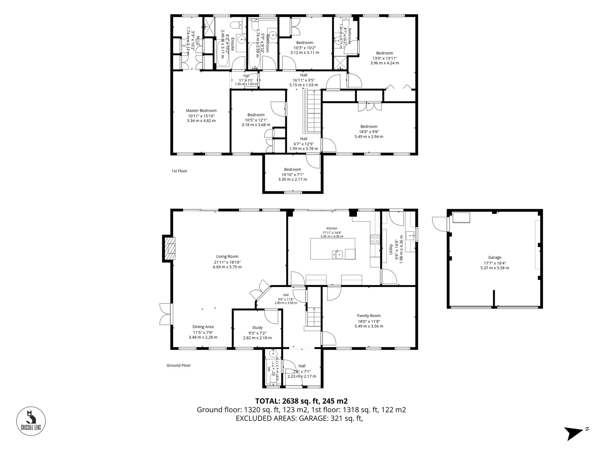 47 Brookfield Way, Cambridge floorplan