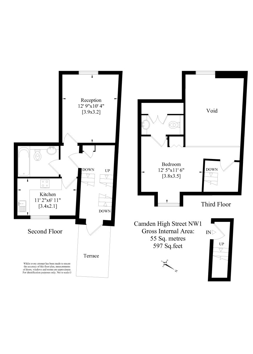 1 Bedrooms Flat to rent in Camden High Street, London NW1