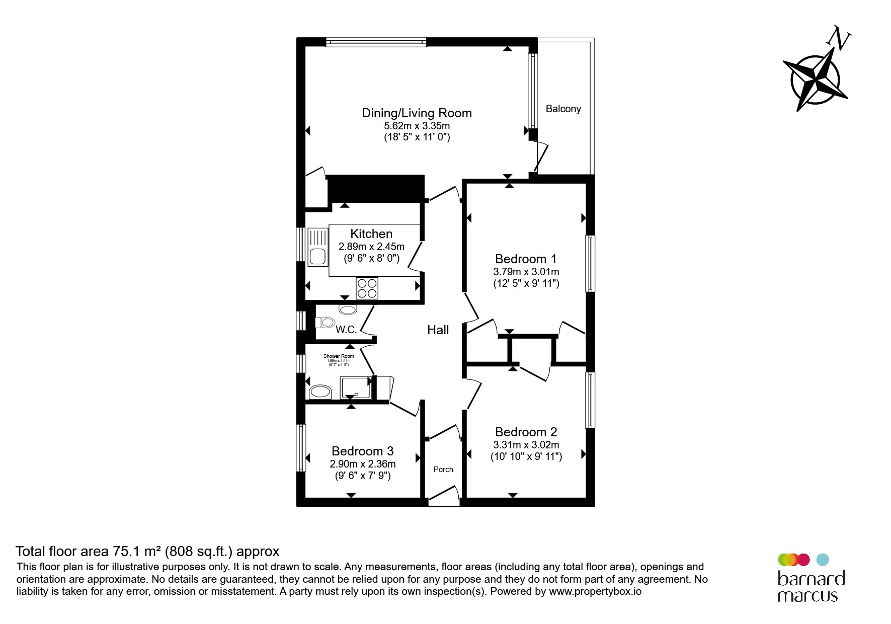 90, Field Road, Feltham floorplan