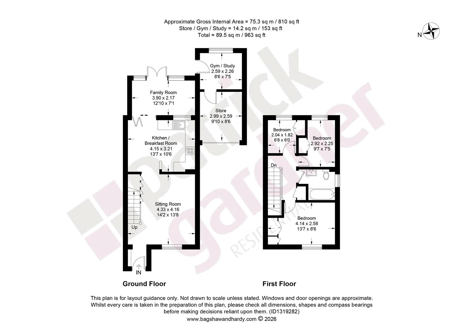 60, Bakers Way, Capel floorplan
