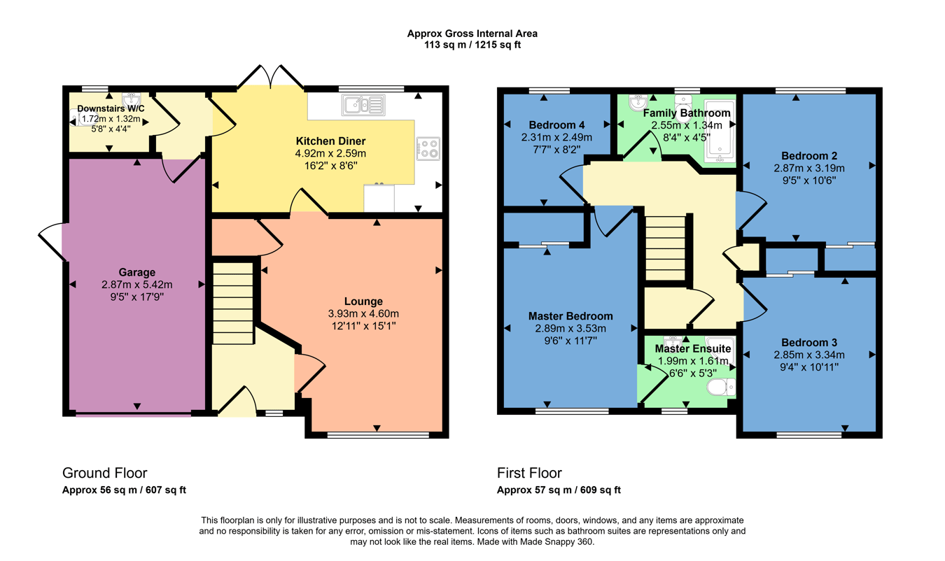 37, Rosemount Grove, Leven floorplan