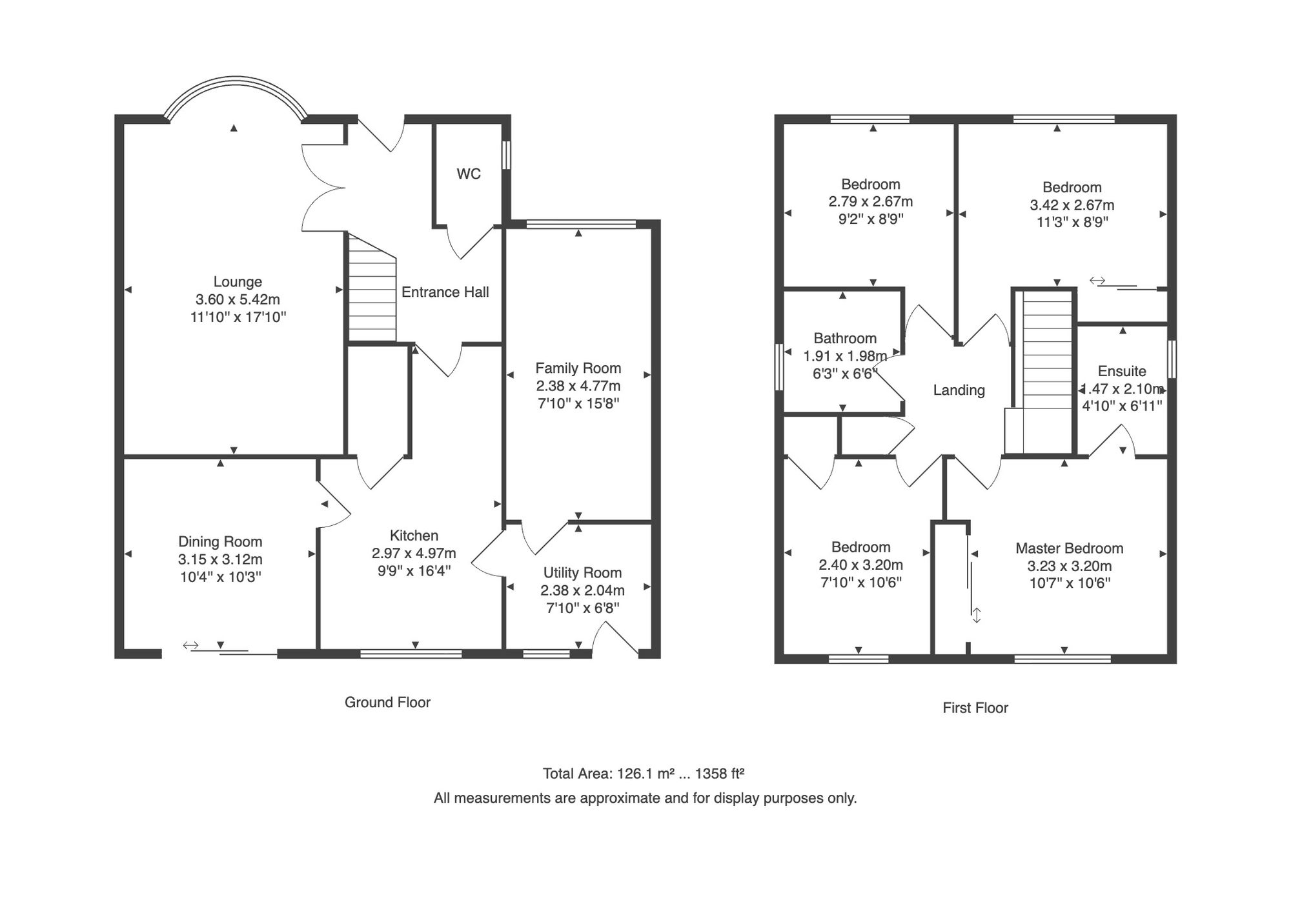 12 Woodhead Close, Stamford floorplan
