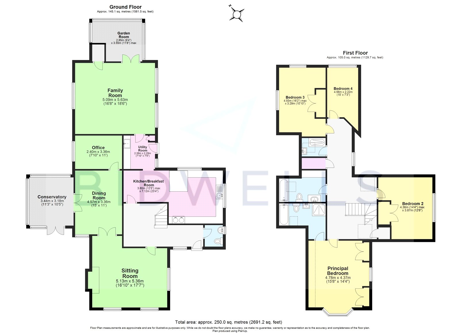 Cambridge Road, Waterbeach, Cambridge CB25, 4 bedroom detached house