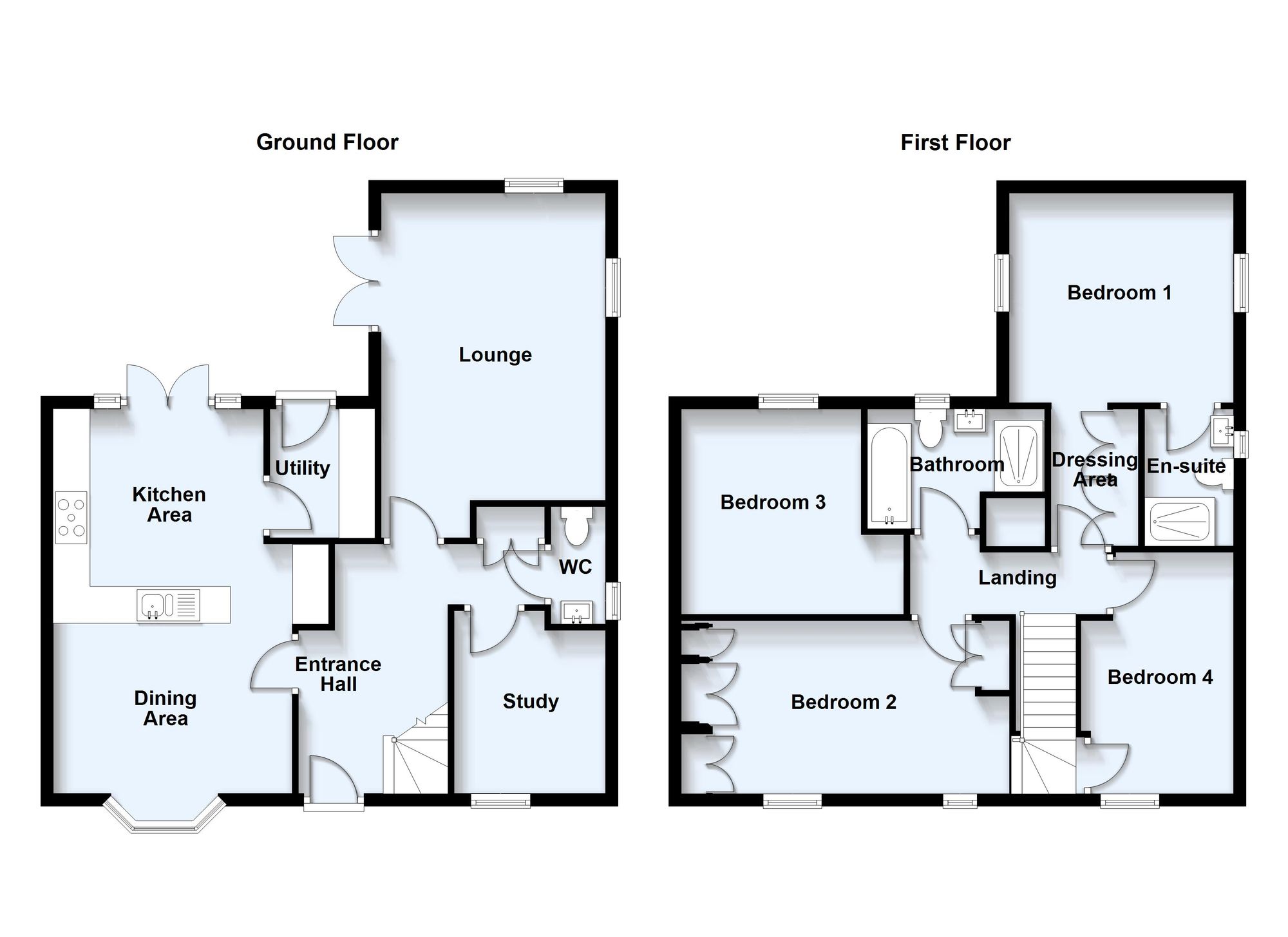 6 Field View, Milton Keynes floorplan