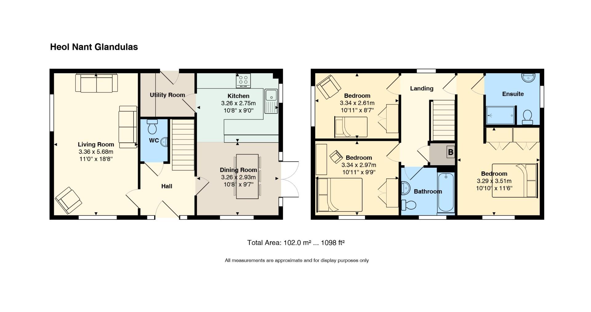 29, Heol Nant Glandulas, Cardiff floorplan