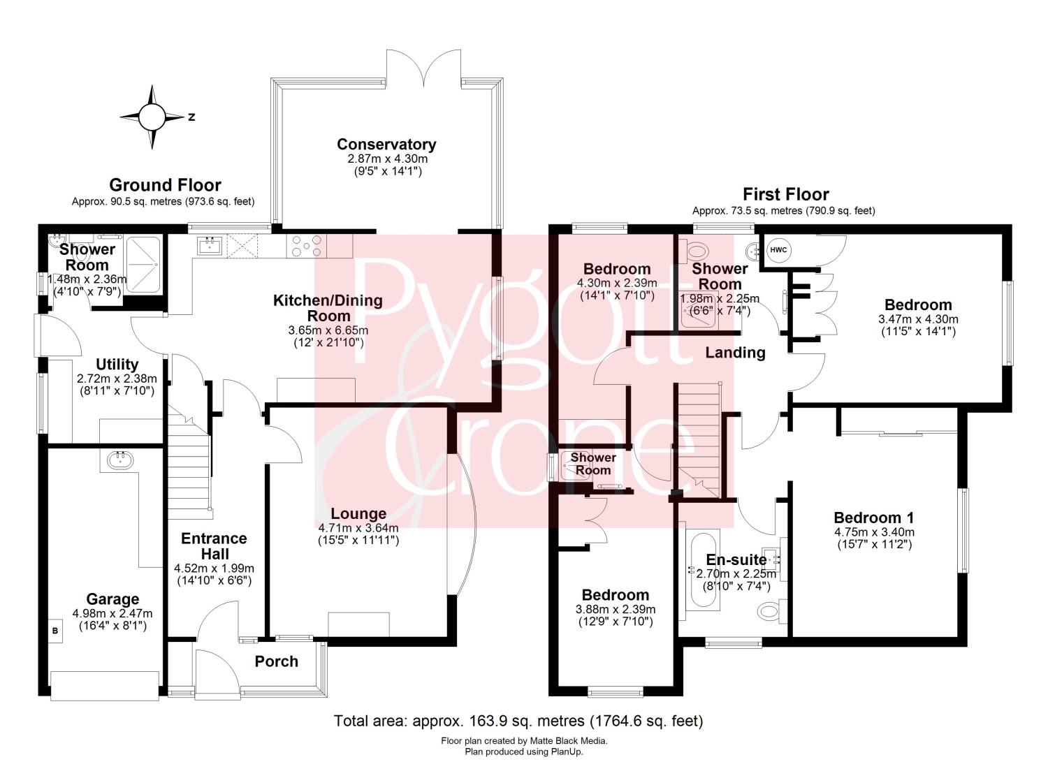 12, Fenland Walk, Spalding floorplan