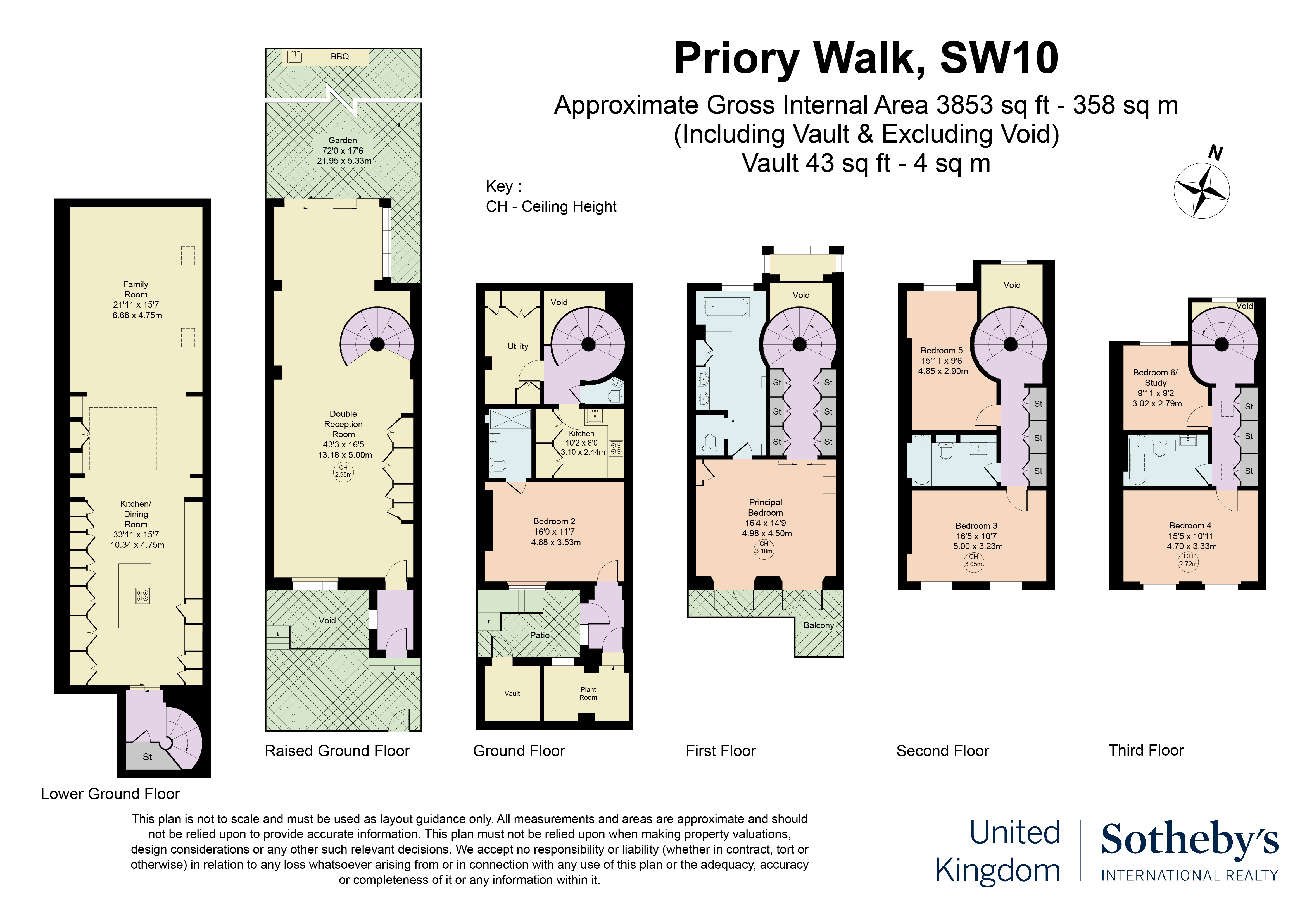 Priory, Priory Walk, London floorplan
