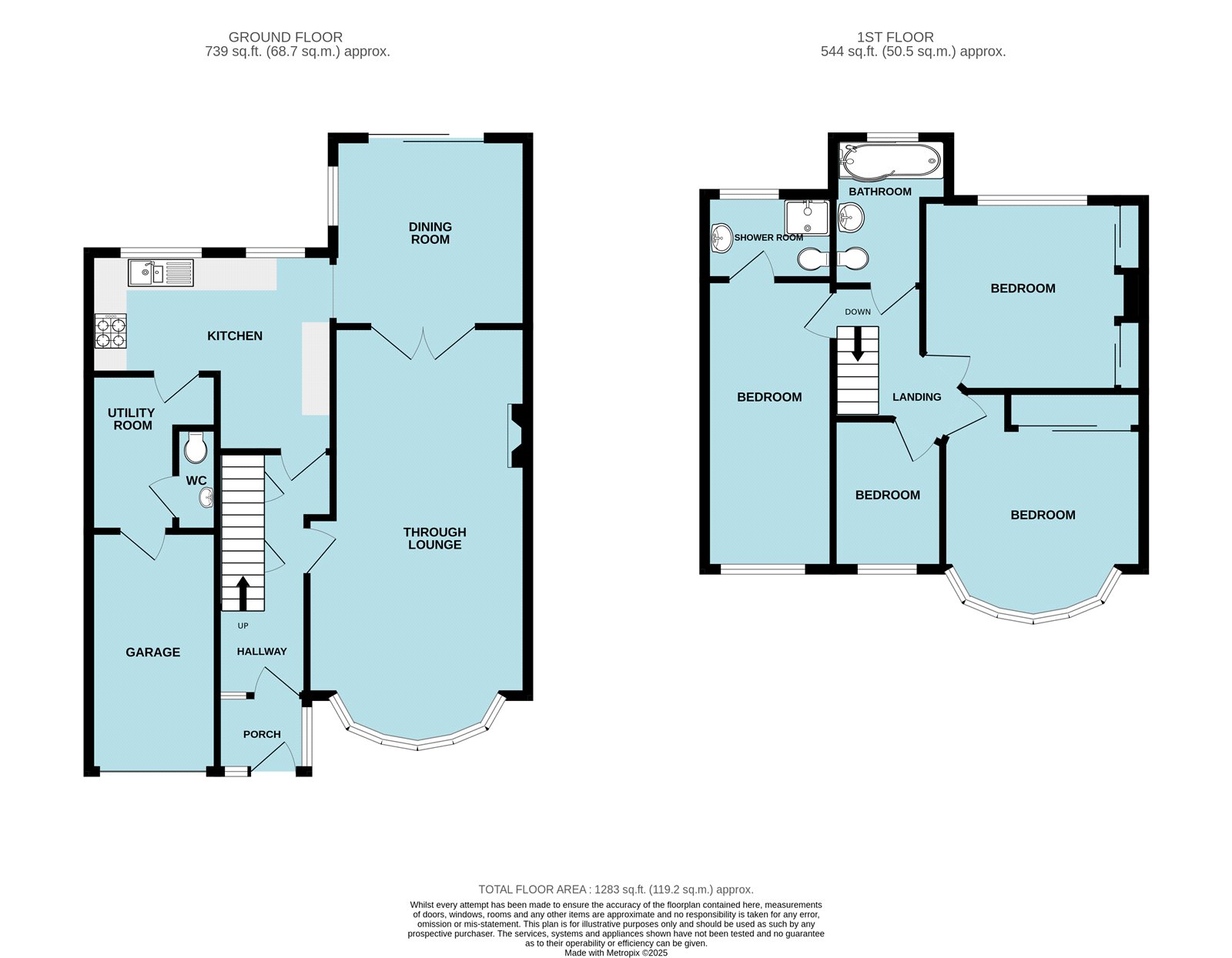 28, Teignmouth Road, Kent floorplan