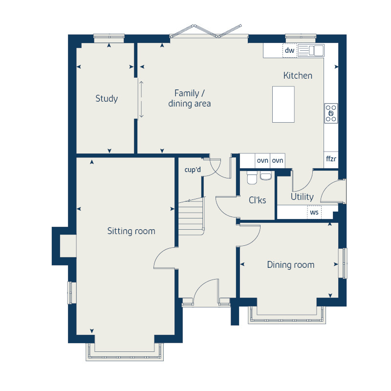5, Broadnook Garden Village, Leicester floorplan