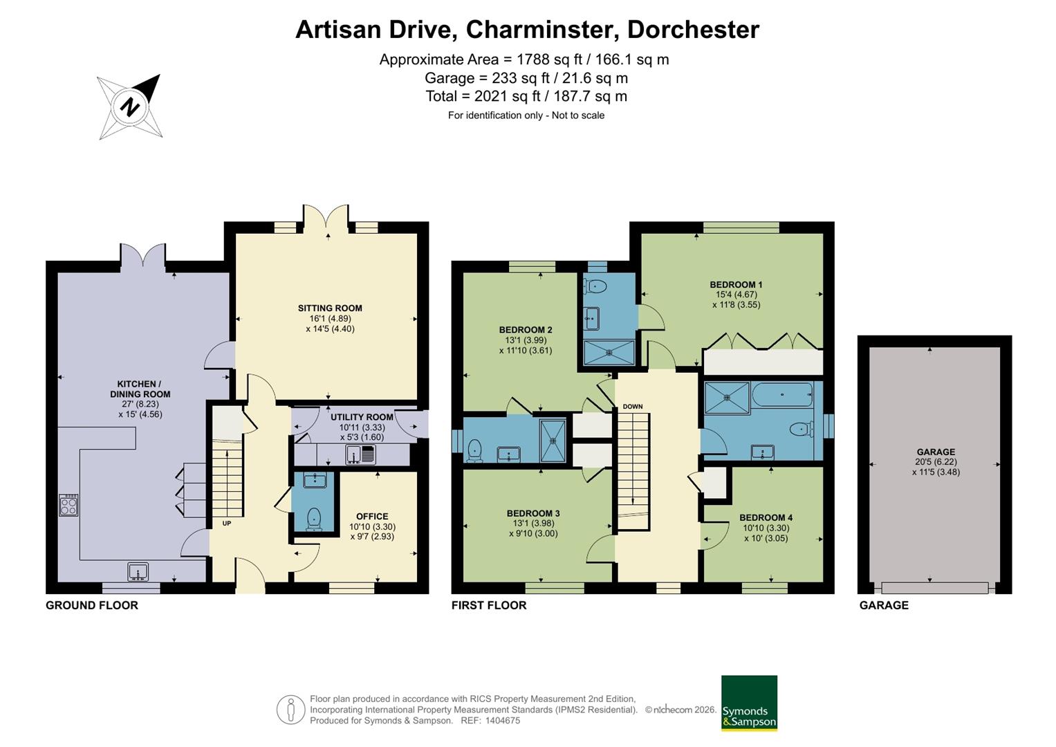 24, Artisan Drive, Dorchester floorplan