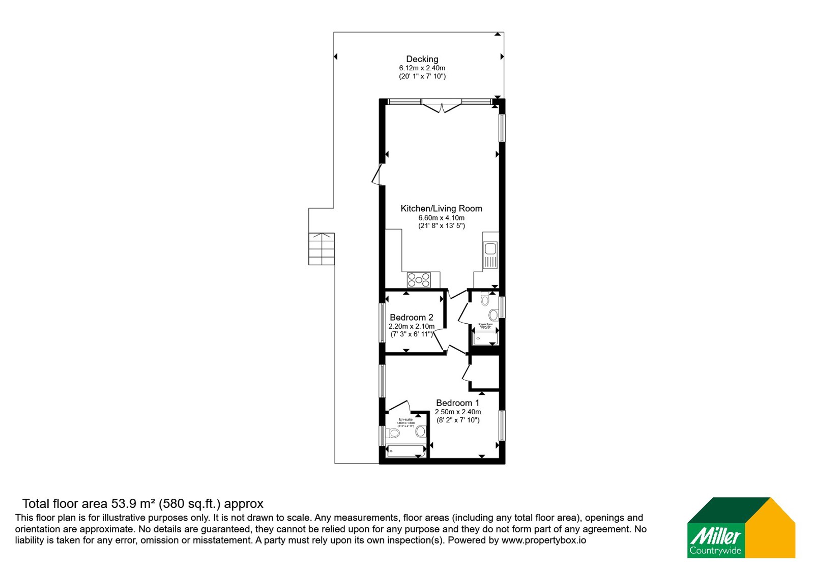 Piran Lodge,, White Cross, Cornwall floorplan
