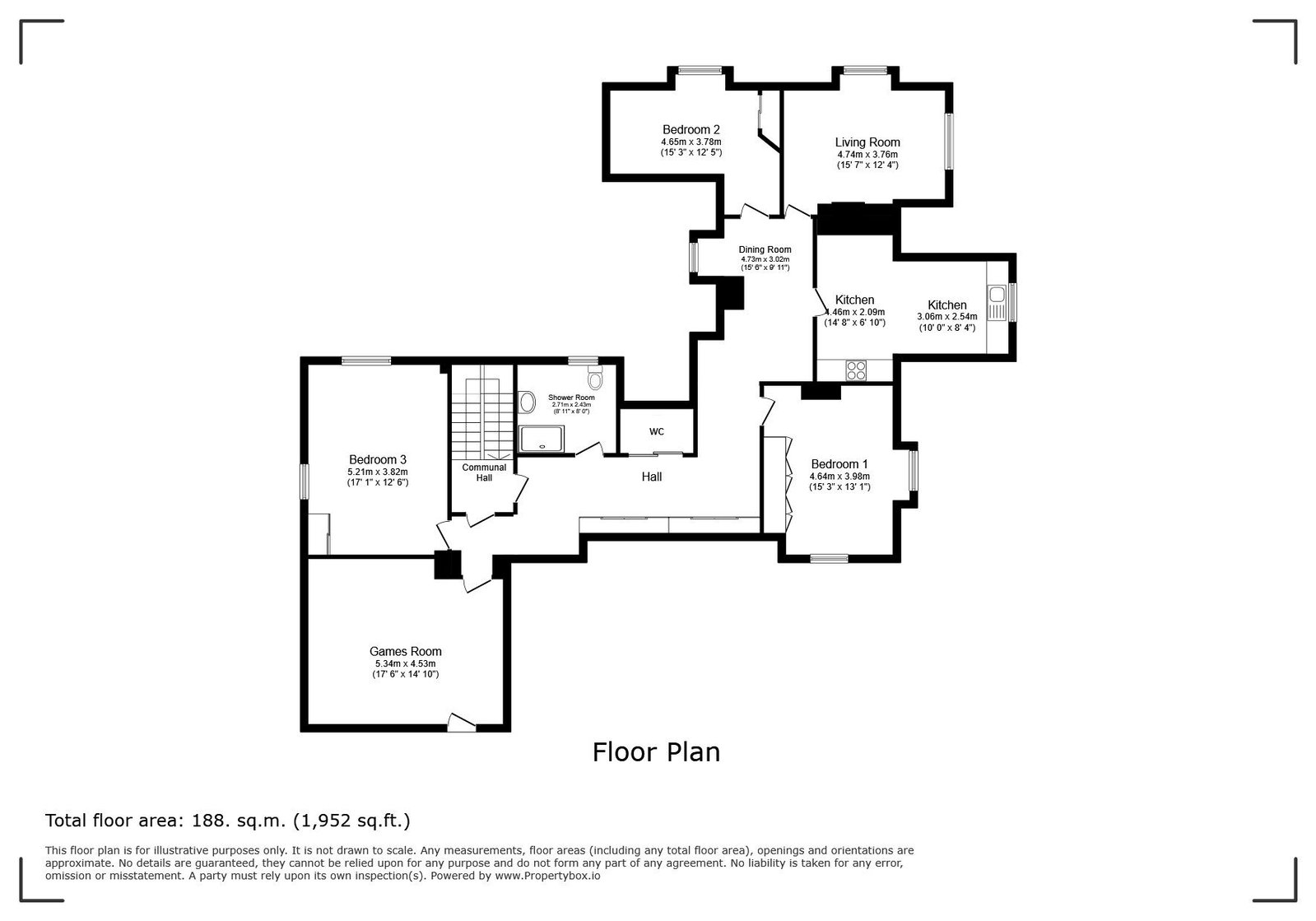 6, Eastcote Place, Pinner floorplan