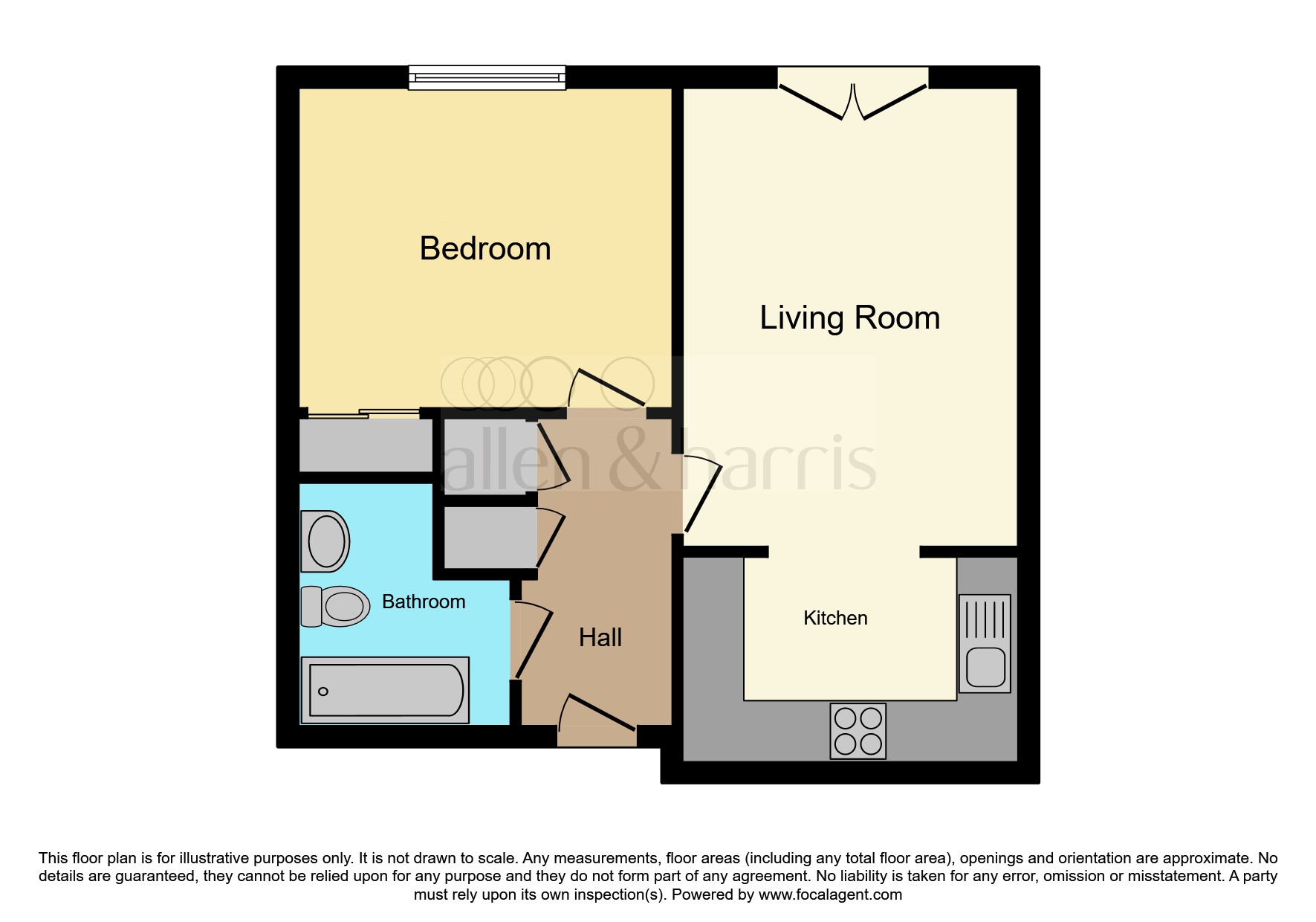 Flat 51, The Square, Long Down Avenue, Bristol floorplan