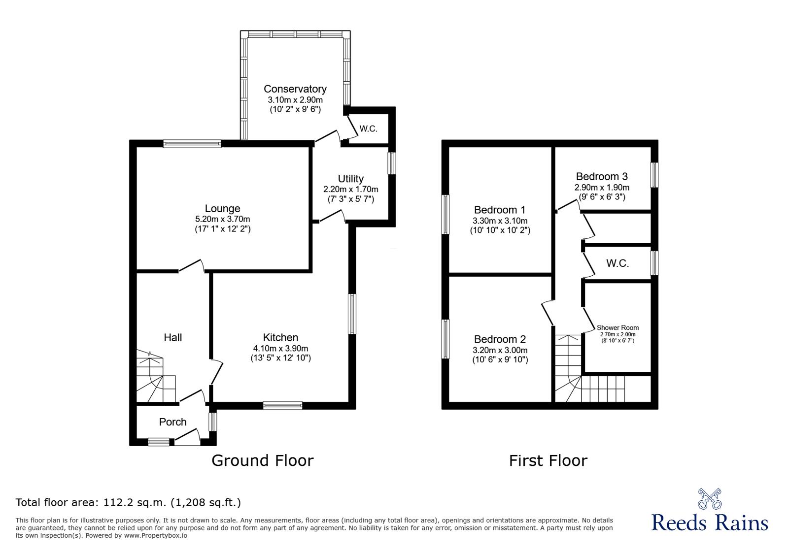 46, Rosehill Way, Tyne and Wear floorplan