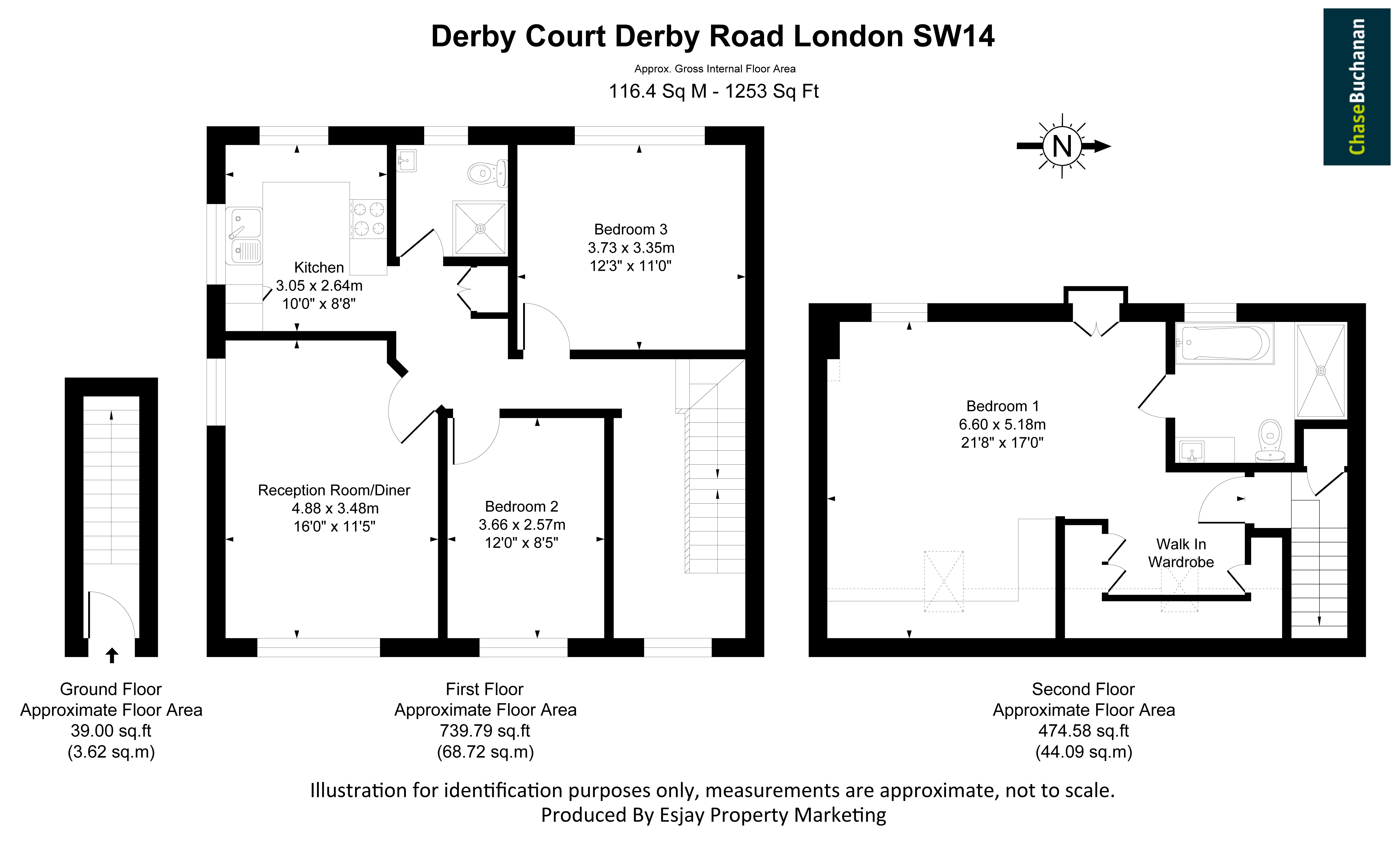 Flat 2,, Derby Court, Derby Road floorplan