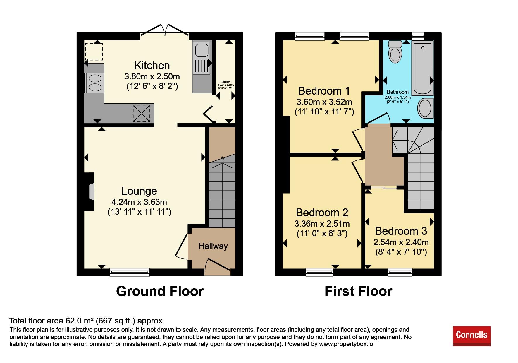 56, Millers Road, Warwick floorplan