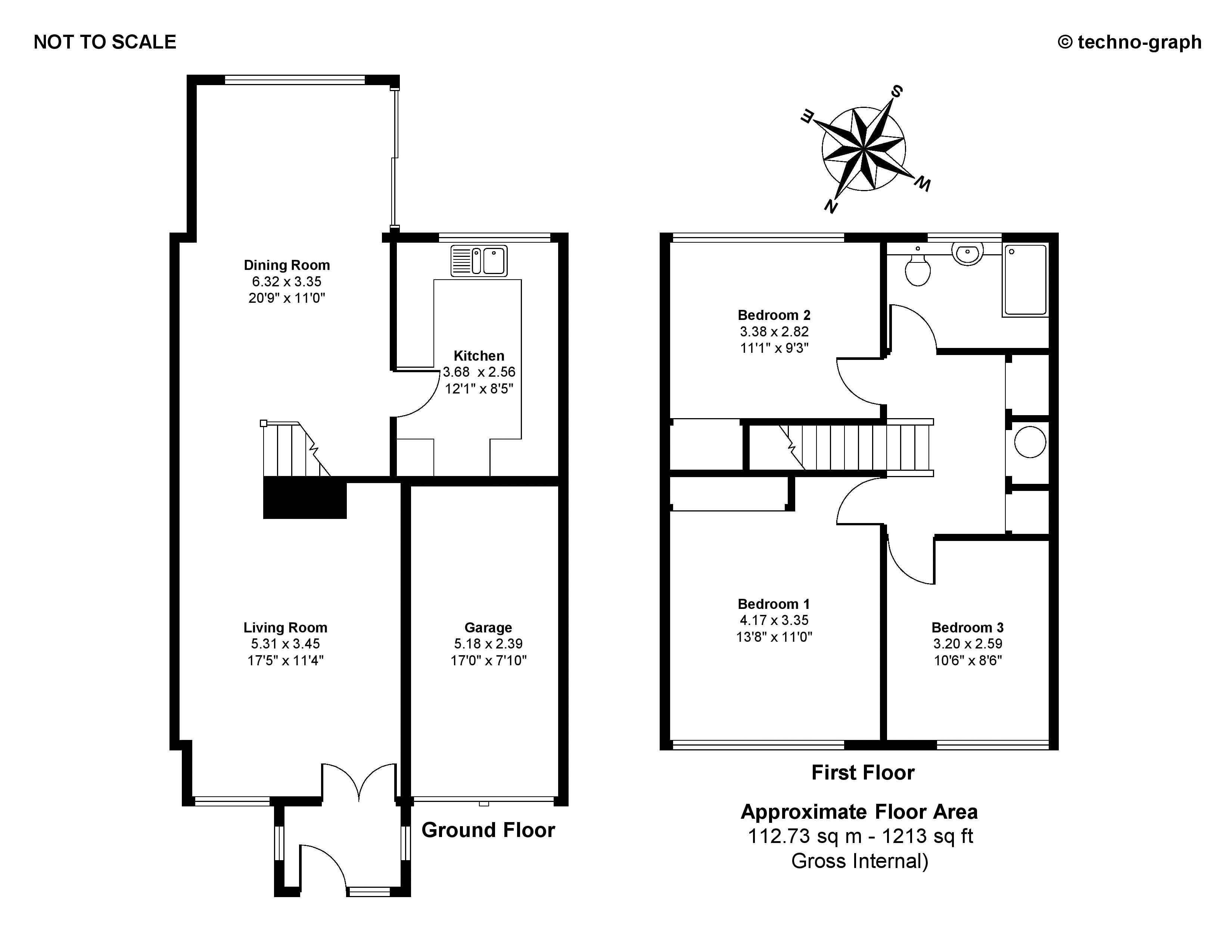 3 Bedrooms Terraced house for sale in Willowmead Square, Marlow SL7