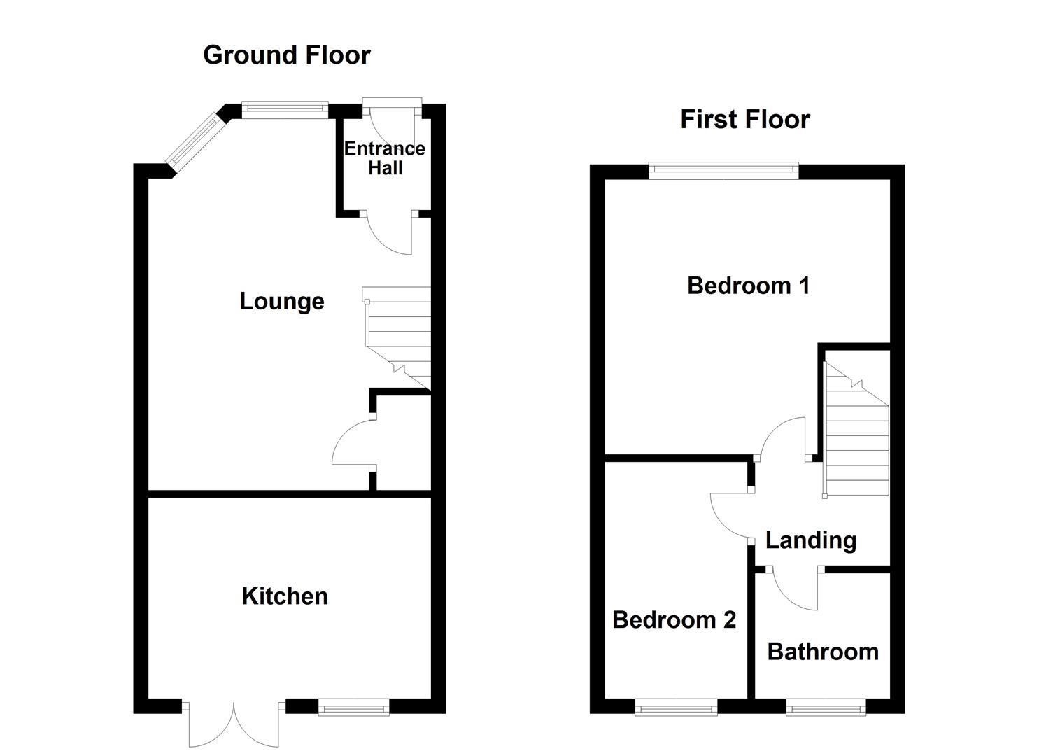2, Ashleigh Gardens, Ossett floorplan