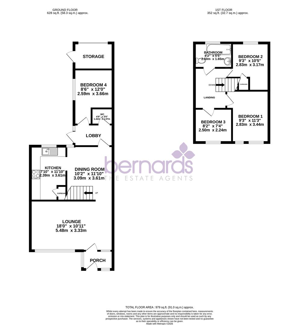 Long Drive, Gosport floorplan