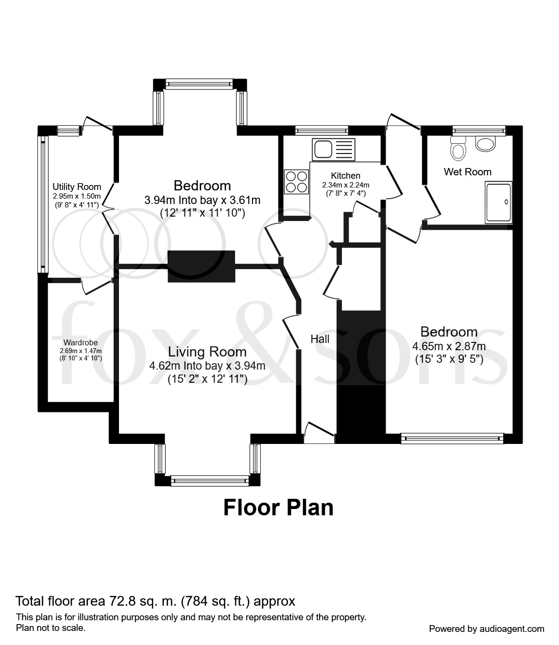 2 Bedrooms Flat for sale in Hollingbury Place, Brighton BN1