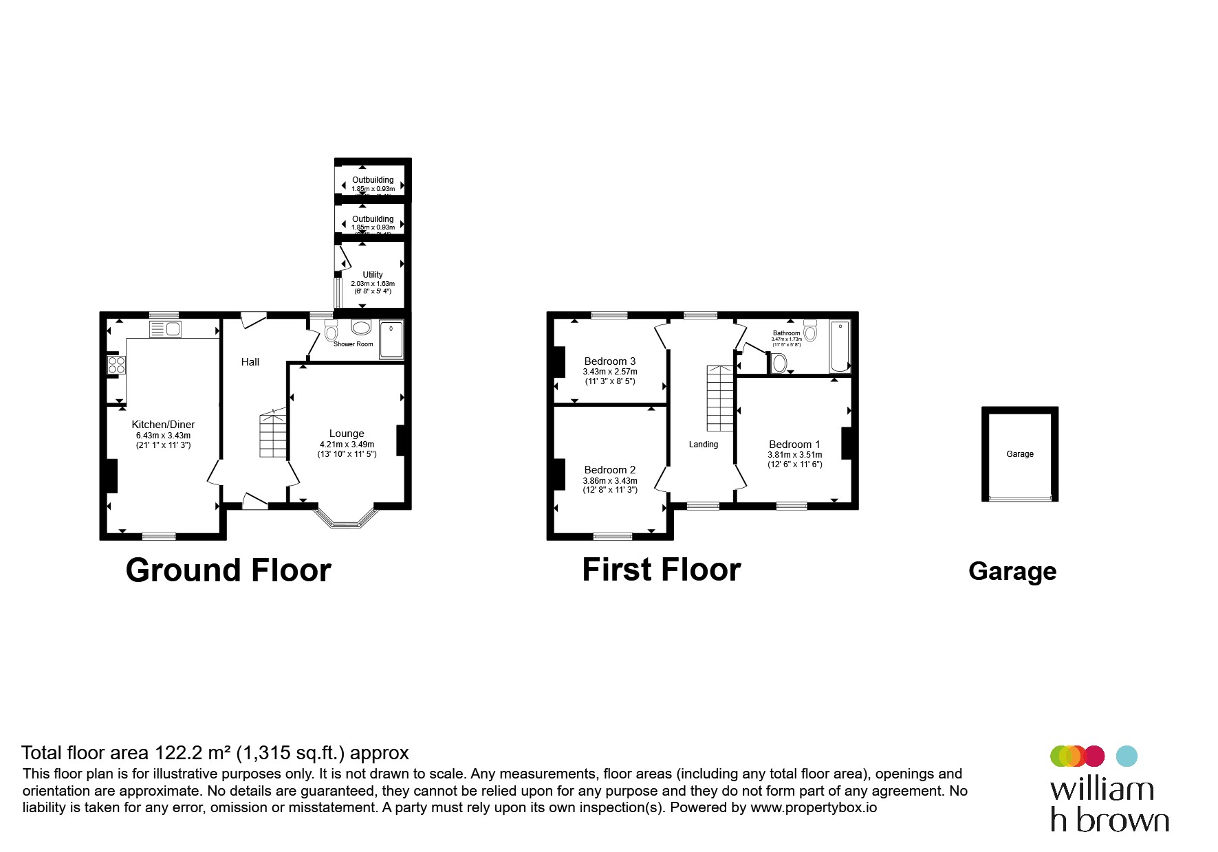 47, Marshalls Road, WELLINGBOROUGH floorplan