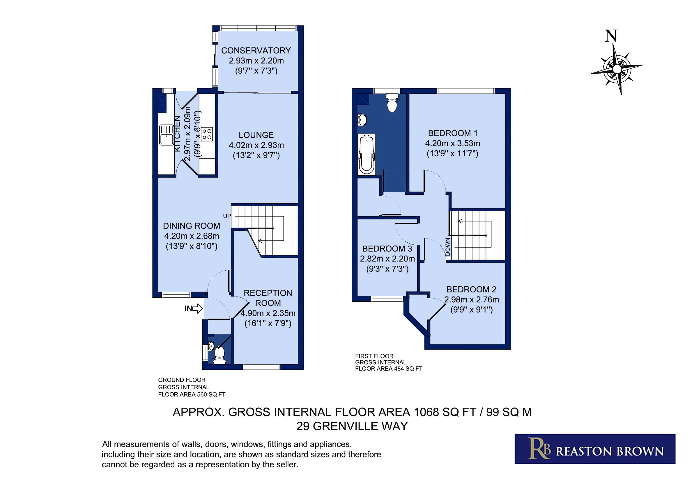 29, Grenville Way, Thame floorplan