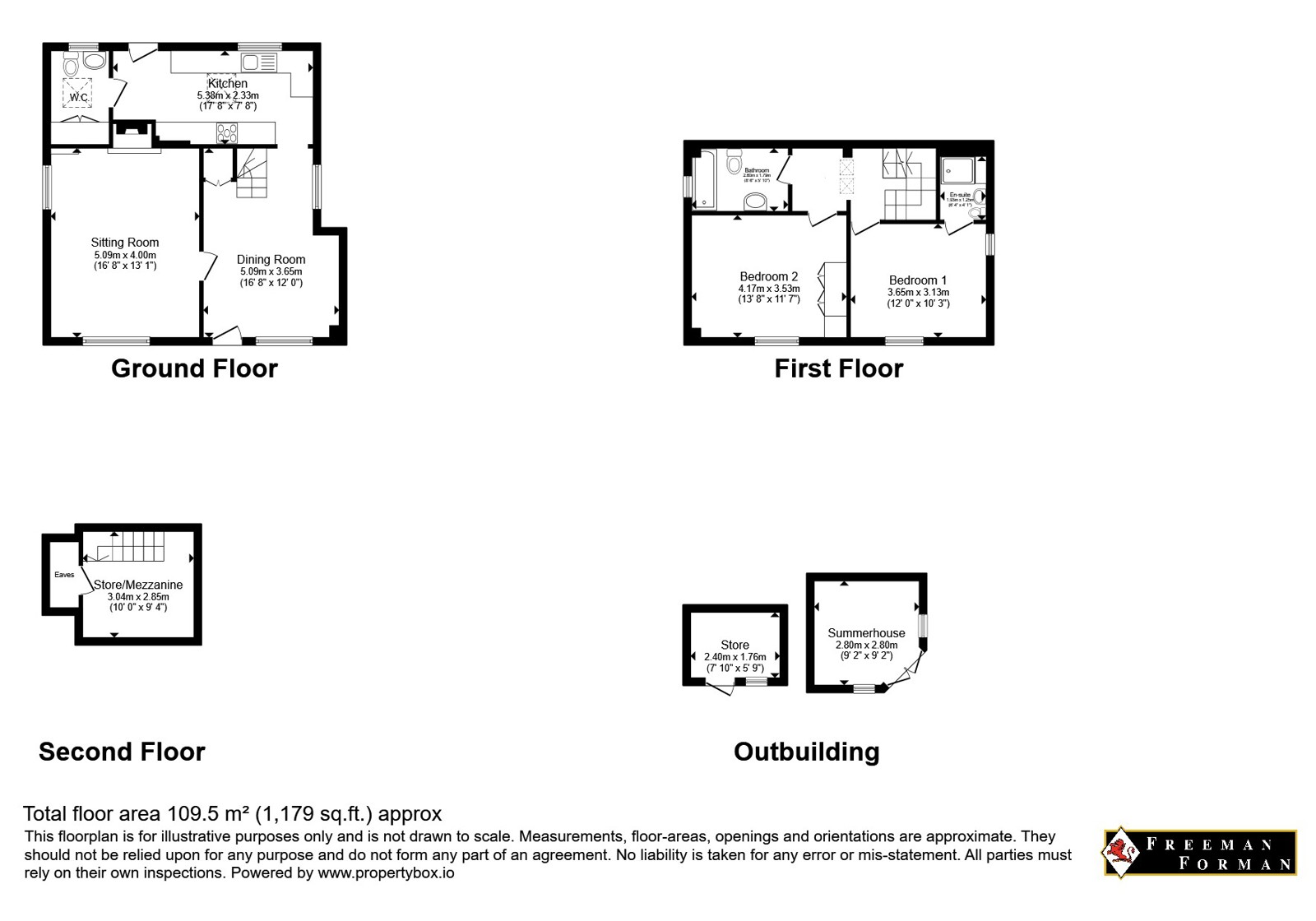 1, Church Street, Tonbridge floorplan