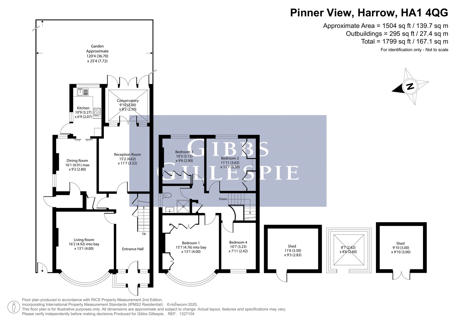 25, Pinner View, Harrow floorplan