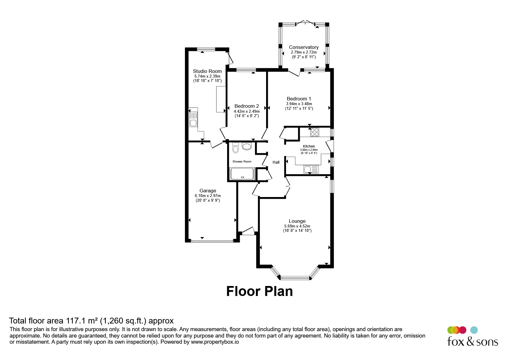 132, Willingdon Park Drive, Eastbourne floorplan