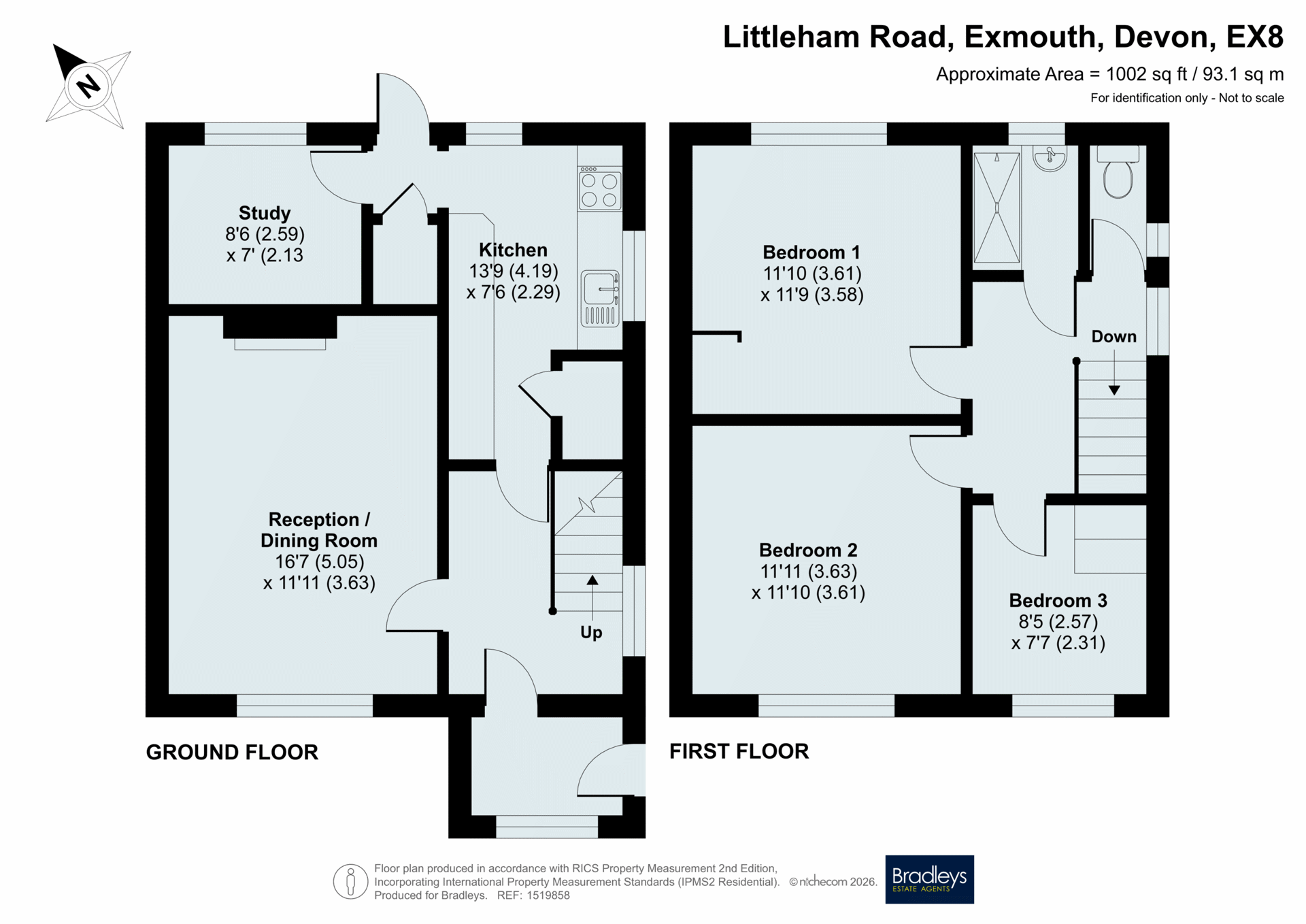 Littleham Road, Devon floorplan