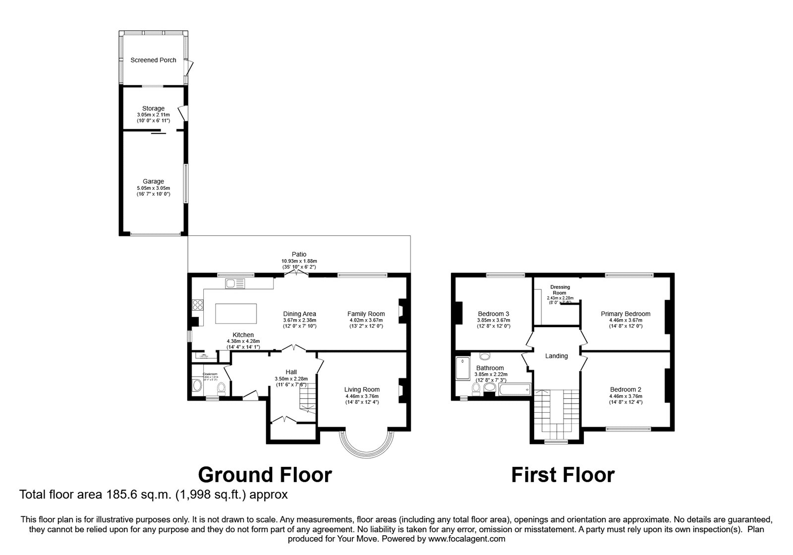 40, Brampton Road, Cumbria floorplan