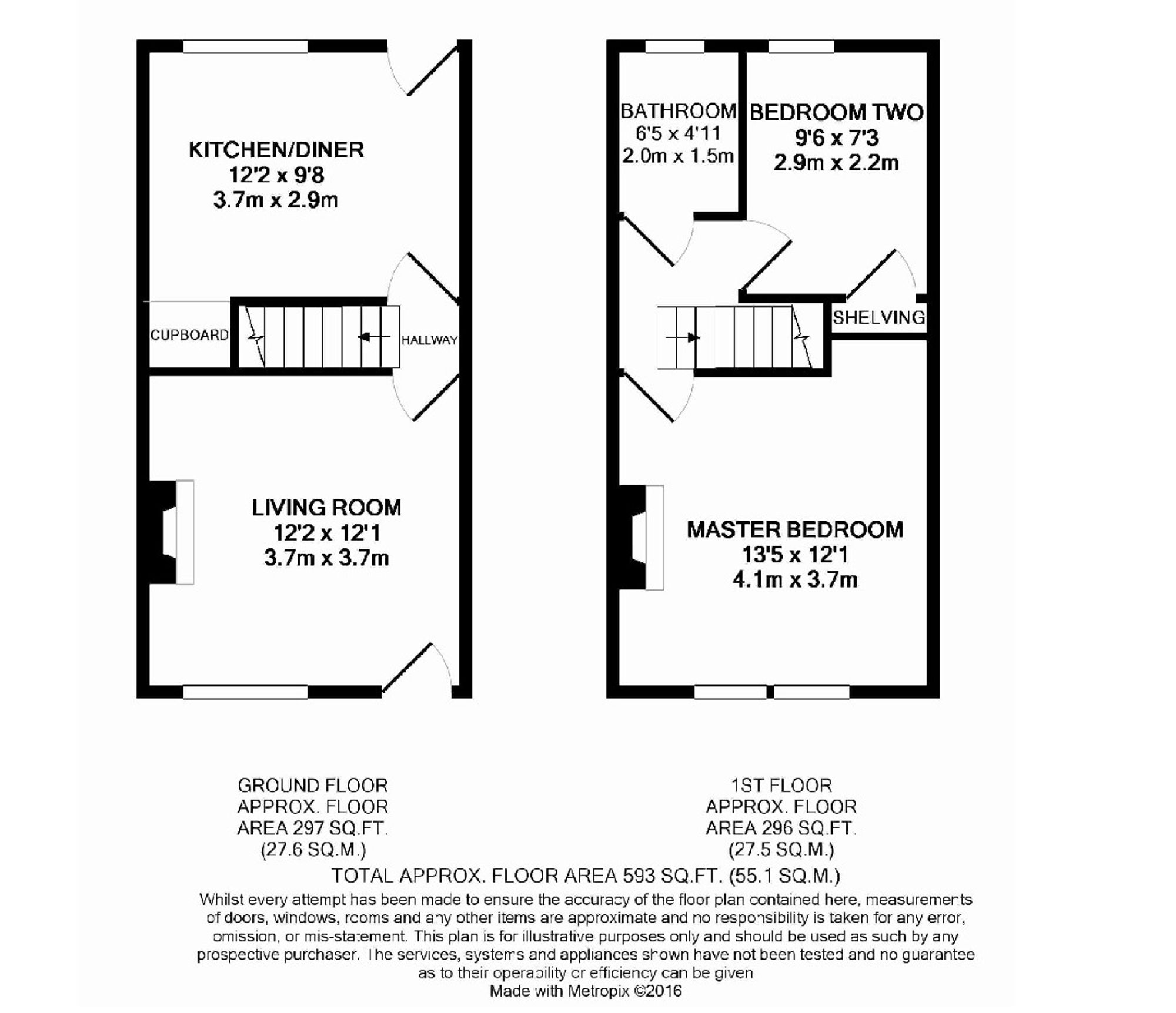 23 Coronation Grove, Harrogate floorplan