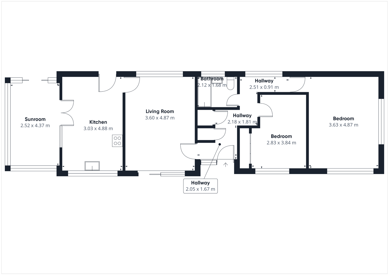 Rosevale, Lydbrook floorplan