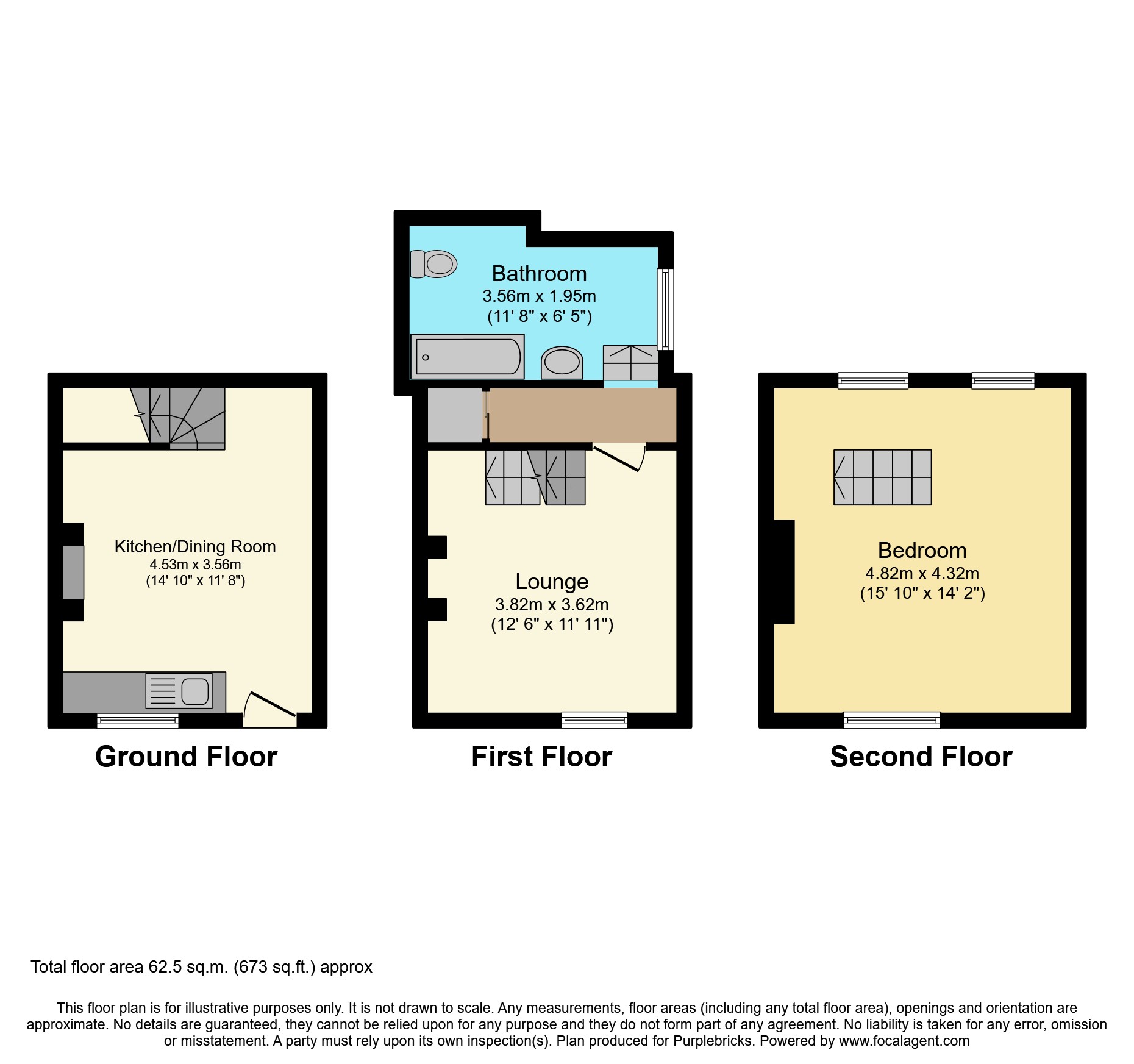 12, Main street, Bodinnick - by - Fowey floorplan