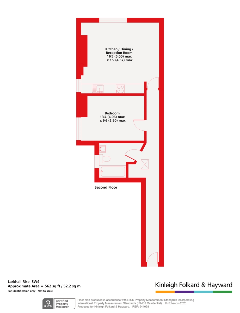 Larkhall Rise, London floorplan