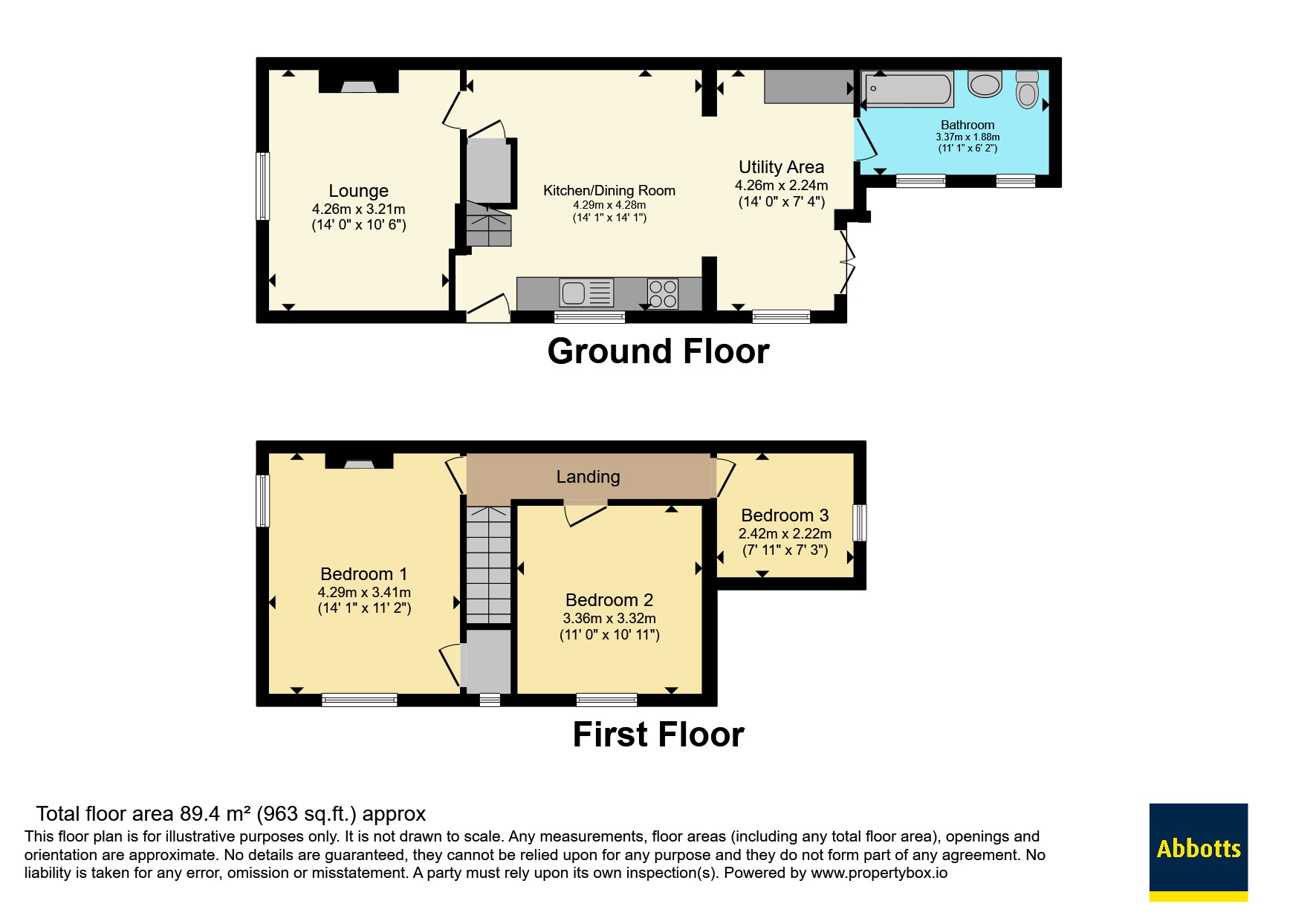 4, Grove Road, Norfolk floorplan