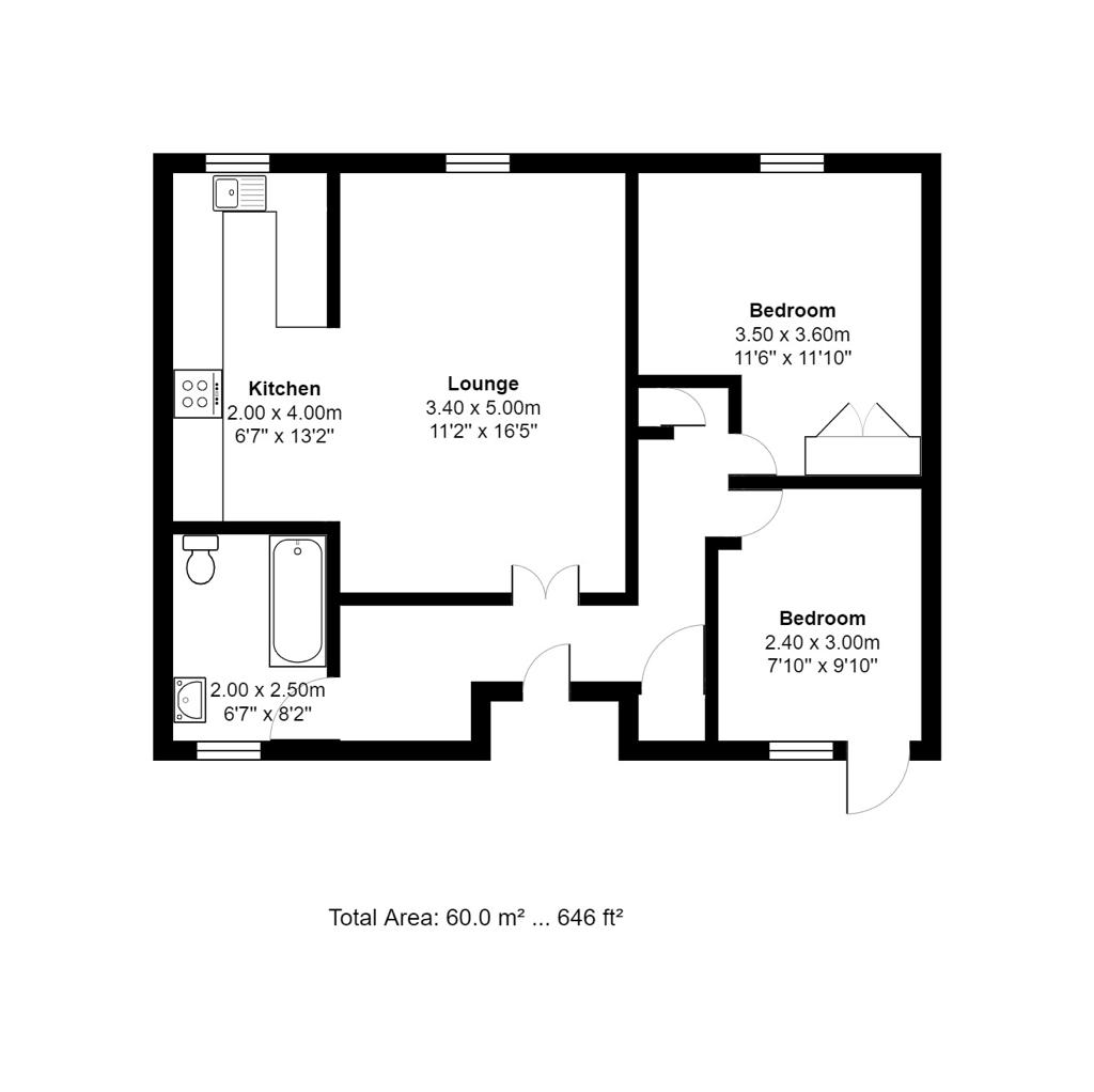 Highlands Close, Hounslow floorplan