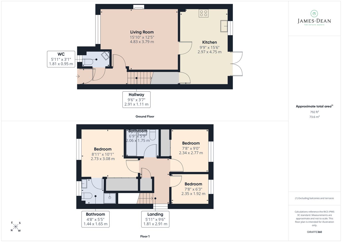 5, Coughton Brook Close, Pontshill floorplan