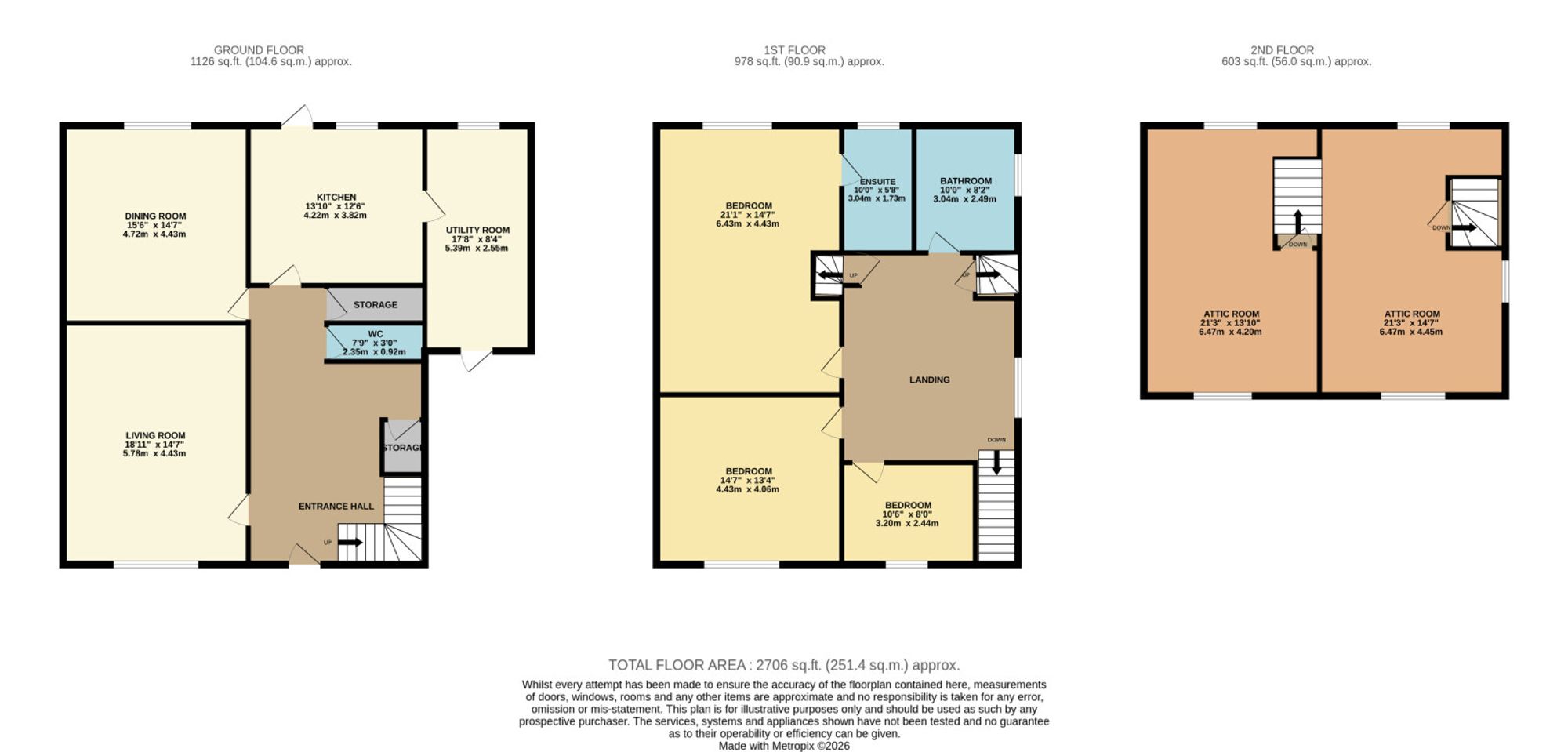 2 The Barn Withins Lane, Manchester floorplan