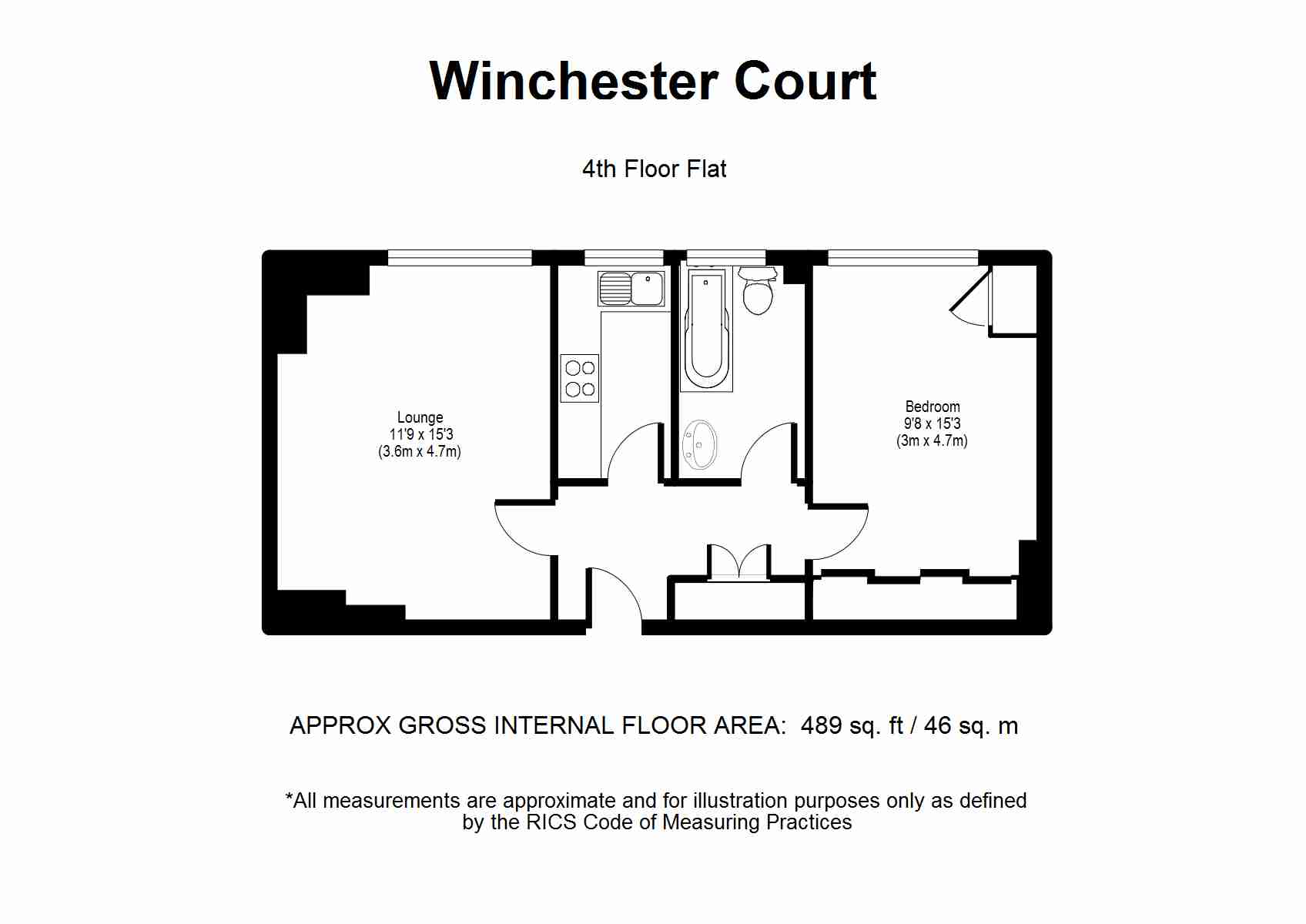 1 Bedrooms Flat to rent in Vicarage Gate, Kensington W8