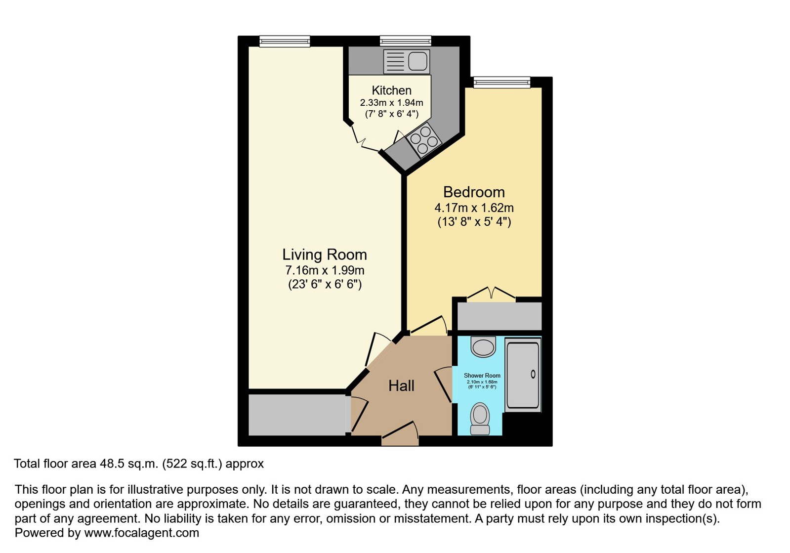 34, Waters Edge Court, Erith floorplan