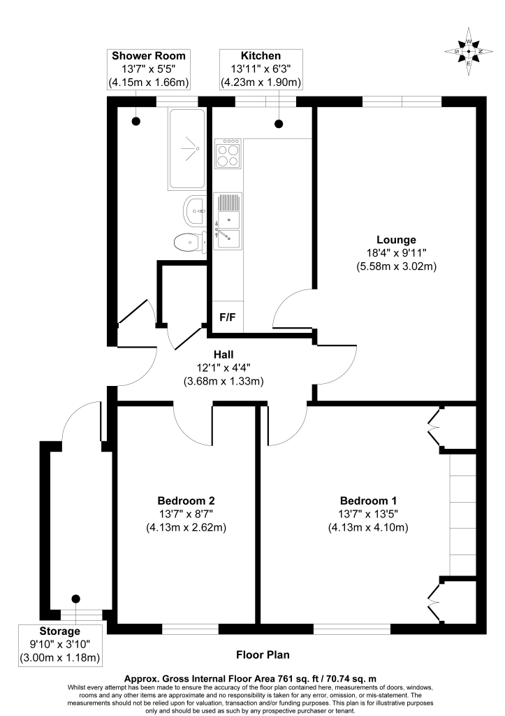 46, Cornhill Gardens, Aberdeen floorplan