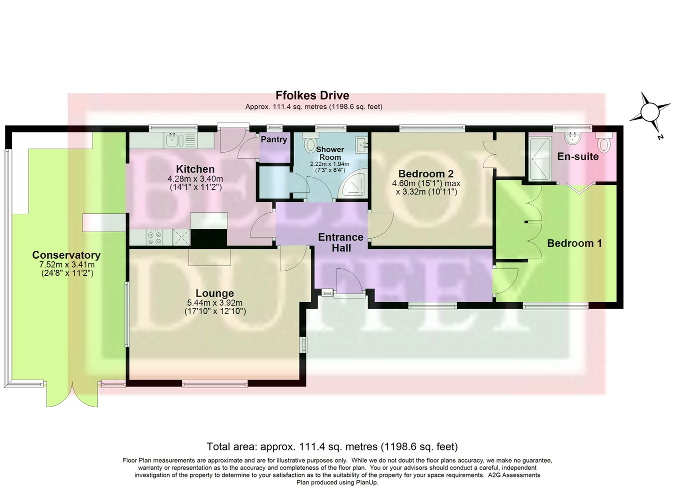 1, Ffolkes Drive, King's Lynn floorplan