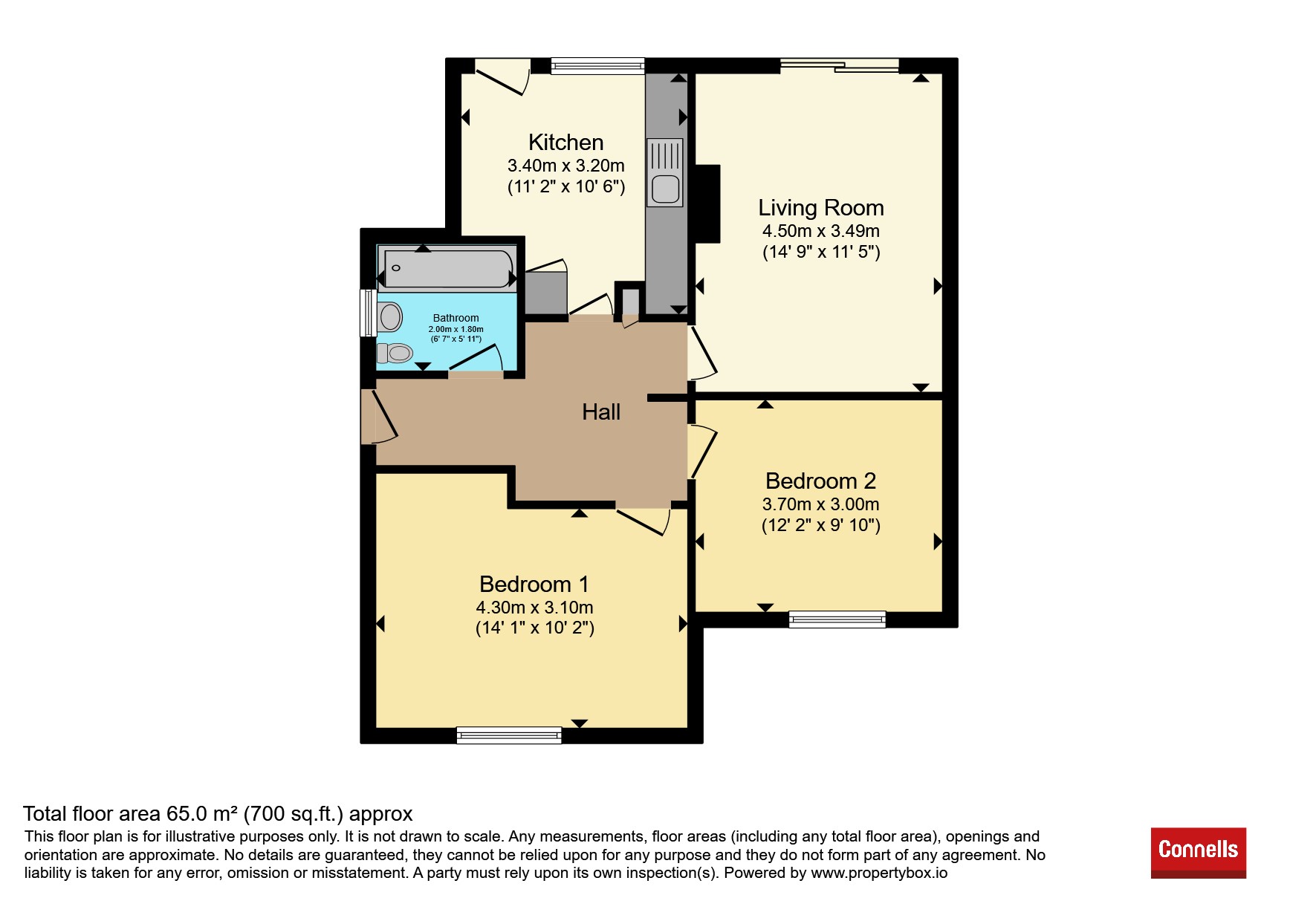 36, Johnson Road, Cannock floorplan