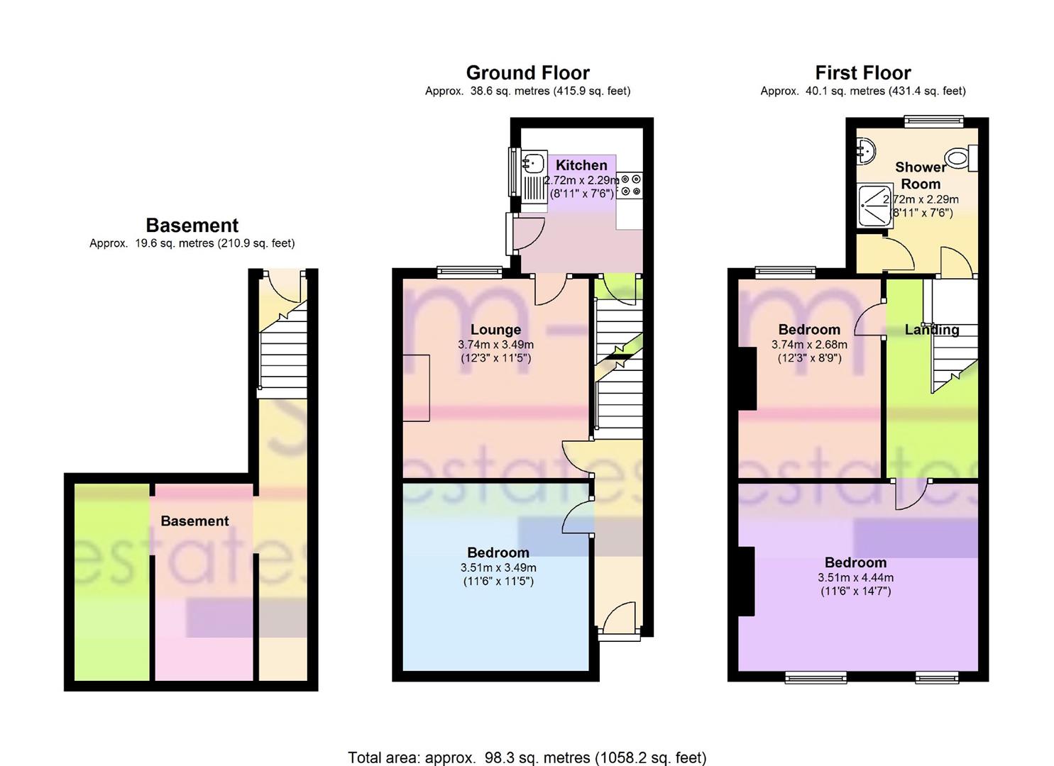 3 Bedrooms Terraced house to rent in Cycle Road, Lenton, Nottingham NG7