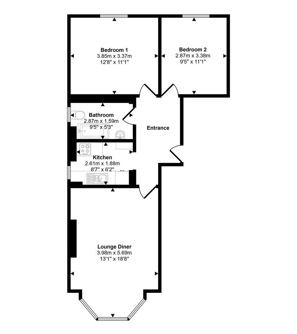 Longton Avenue, LEWISHAM floorplan