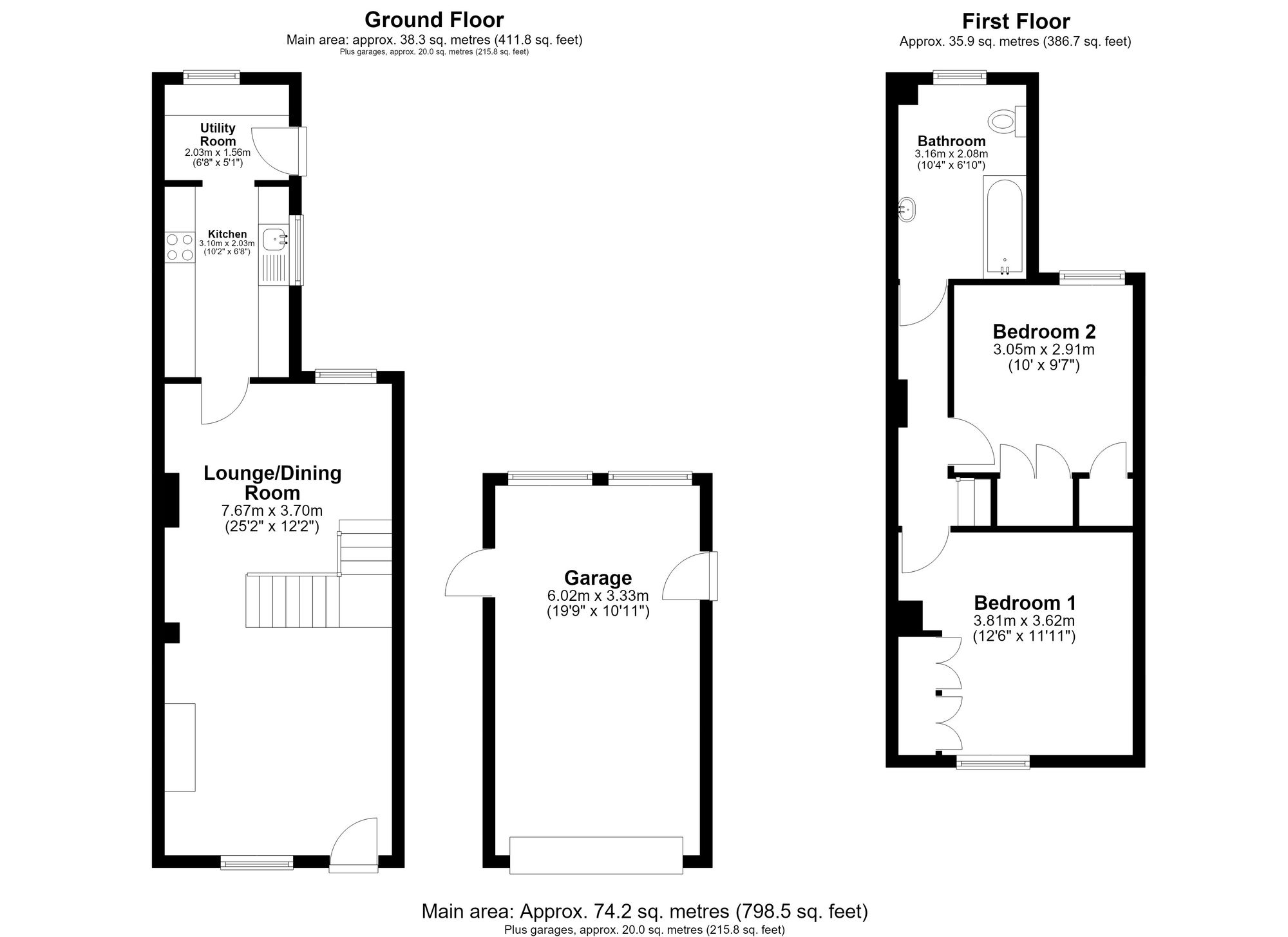 18 High Street, Royston floorplan
