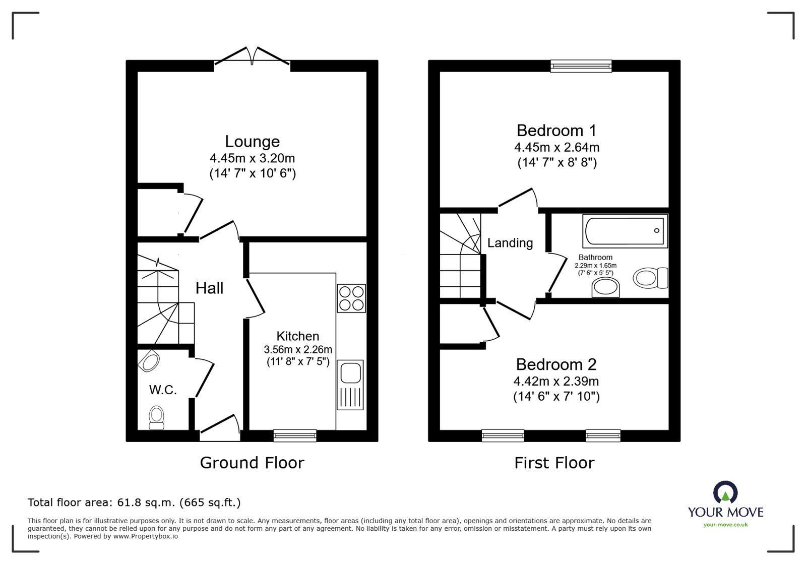 27, Pinewood Crescent, Lincolnshire floorplan