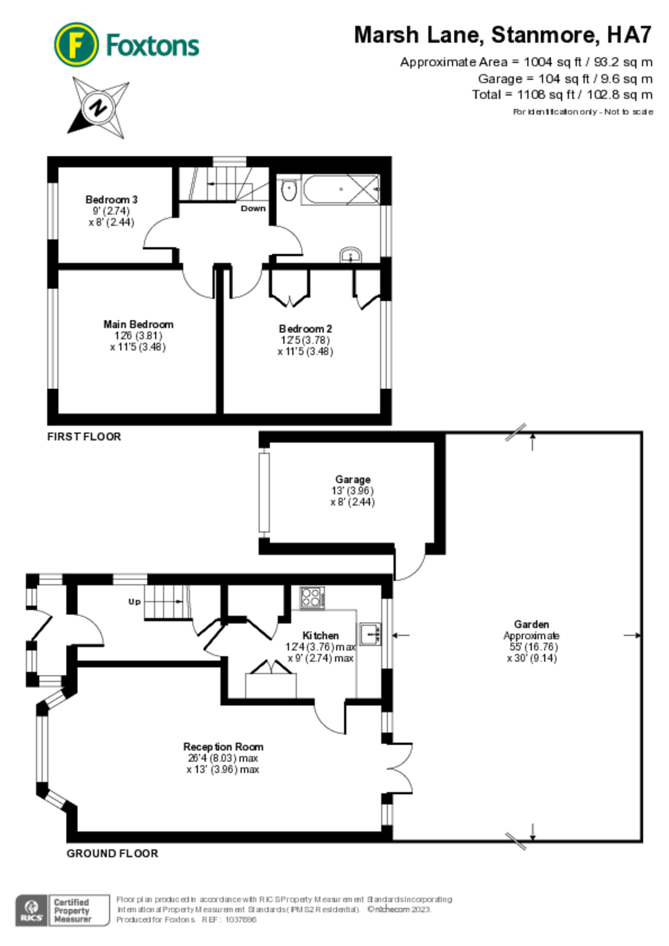 Marsh Lane, Stanmore floorplan